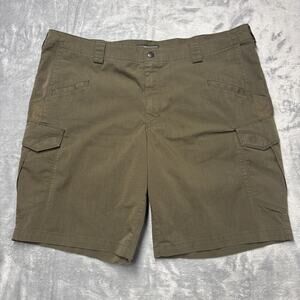 511 Tactical Stryke Shorts Ripstop 73327 11" 11 Inch Inseam Green Brown Size 44